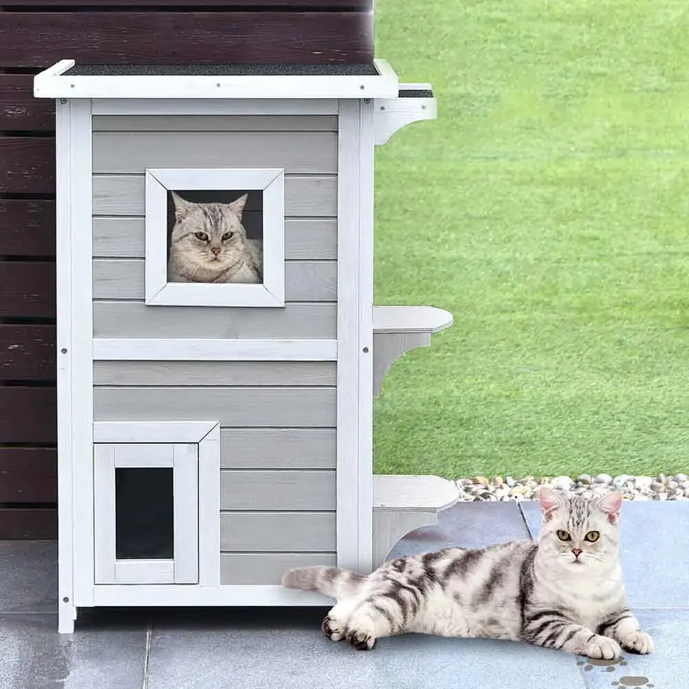 HOP1001370_Weerbestendig_houten_kattenhuis_met_2_verdiepingen_-_buiten_gebruik_3.webp