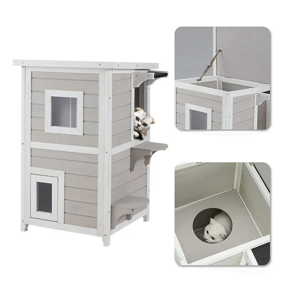 HOP1001370_Weerbestendig_houten_kattenhuis_met_2_verdiepingen_-_buiten_gebruik_4.webp