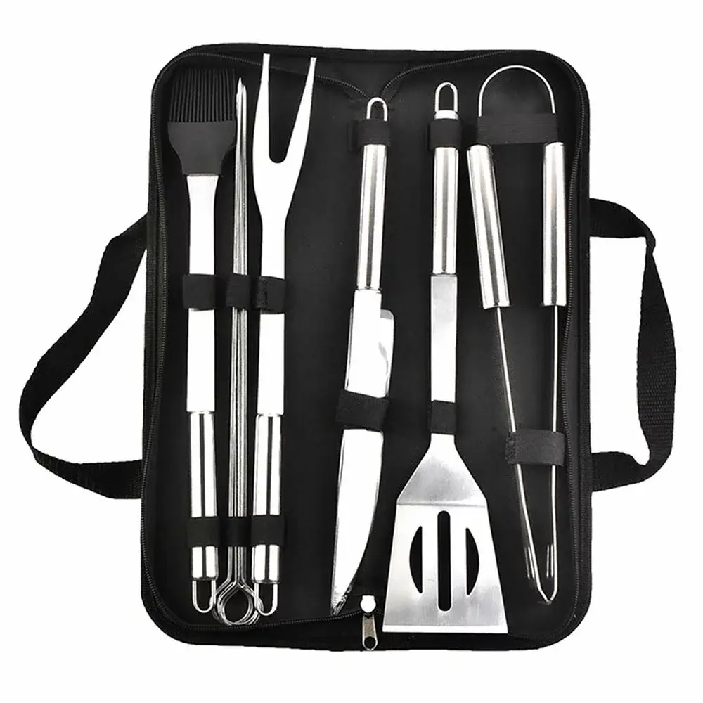 9-piece BBQ Tool Set in Carry Bag